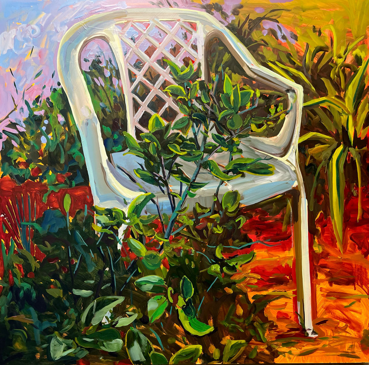 Sam McCoy | Plastic Garden Seat Right