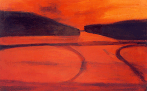 tramonto rosso