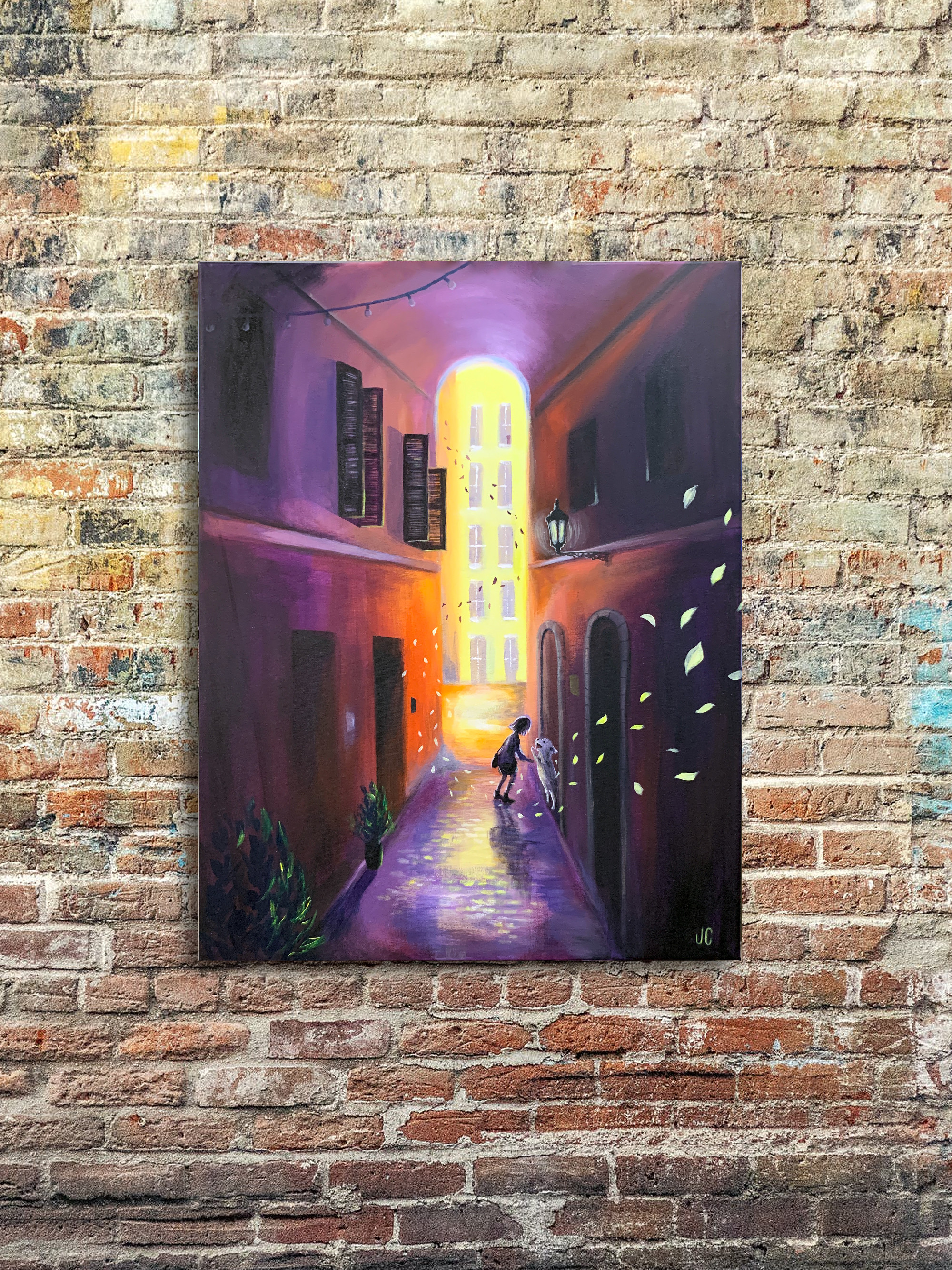 Painting by Jean C - Unconditional Love