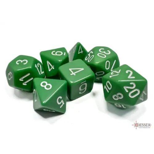 Thumbnail: Chessex | Opaque | 7-Die Set