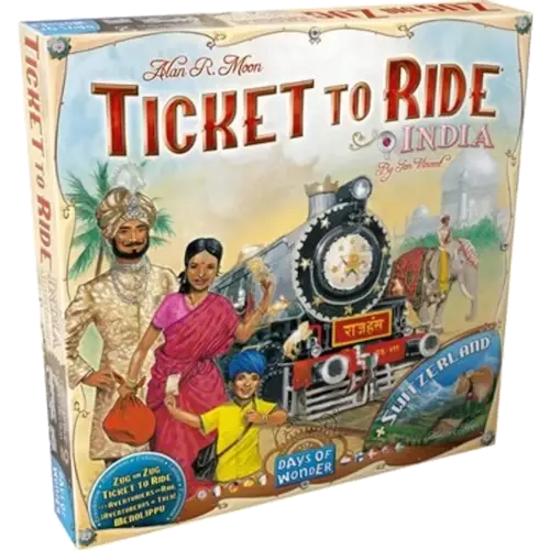 Ticket to Ride | Map #2 | India/Switzerland