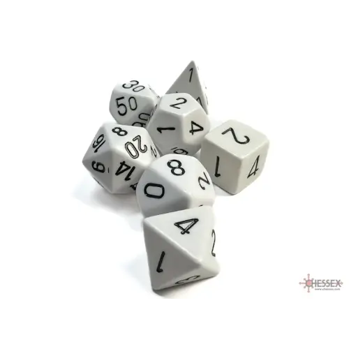 Thumbnail: Chessex | Opaque | 7-Die Set