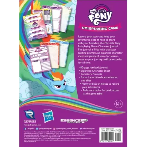 Thumbnail: My Little Pony RPG | Character Journal