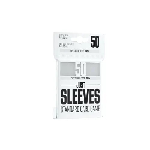 Thumbnail: Gamegenic | Just Sleeves: Standard Card Game | Assorted Colours | 66x92mm | 50ct