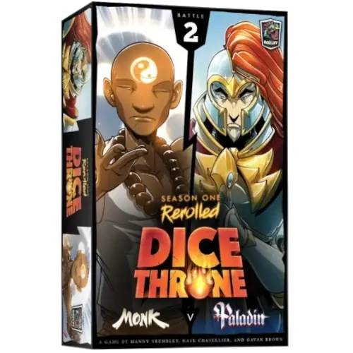 Dice Throne | Season One Rerolled | Monk Vs. Paladin