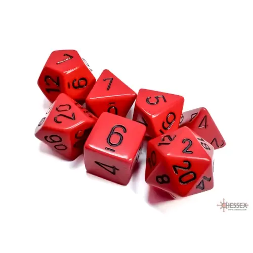 Thumbnail: Chessex | Opaque | 7-Die Set
