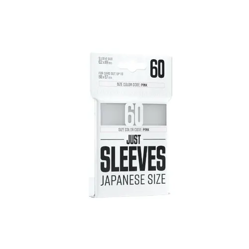 Thumbnail: Gamegenic | Just Sleeves: Japanese Size | Assorted Colours | 62x89mm | 60ct
