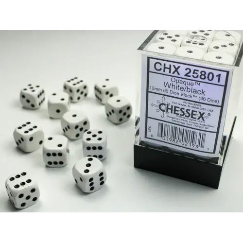 Thumbnail: Chessex | Opaque | 36D6 | 12mm