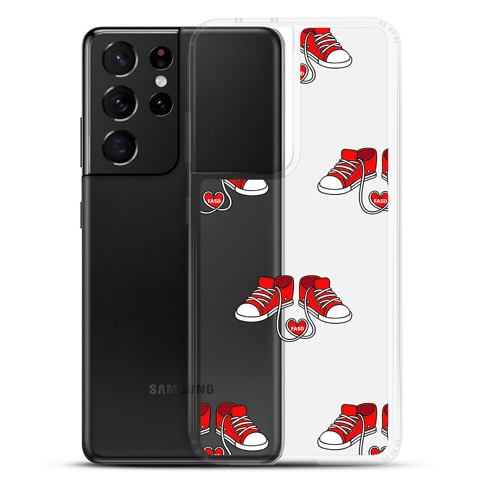 Thumbnail: Clear Red Shoes Rock for FASD Case for Samsung®