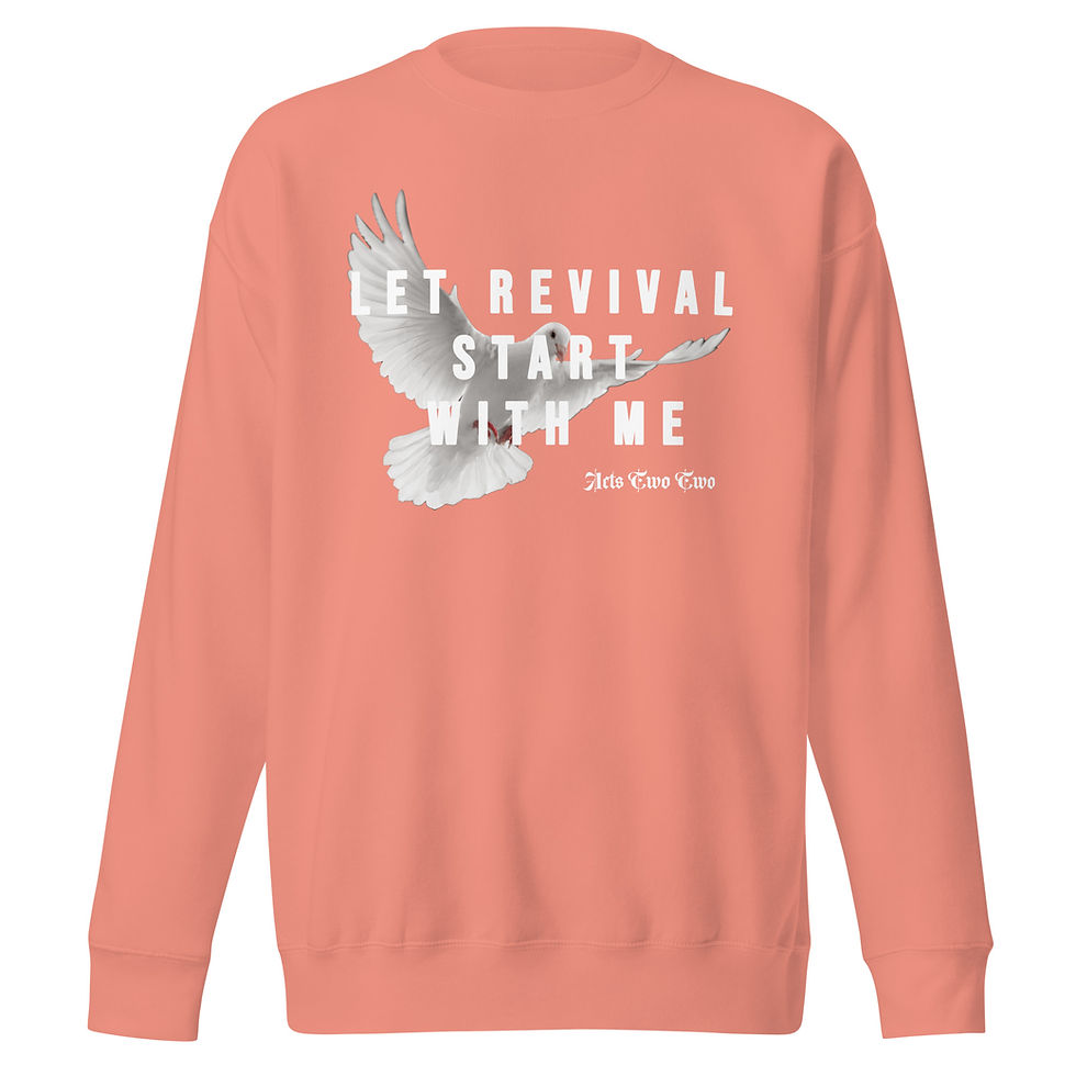 Thumbnail: Unisex Premium "Let Revival Start With Me" Sweatshirt