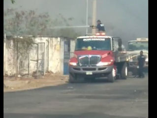 Se incendian montes cercanos al hospital Psiquiátrico