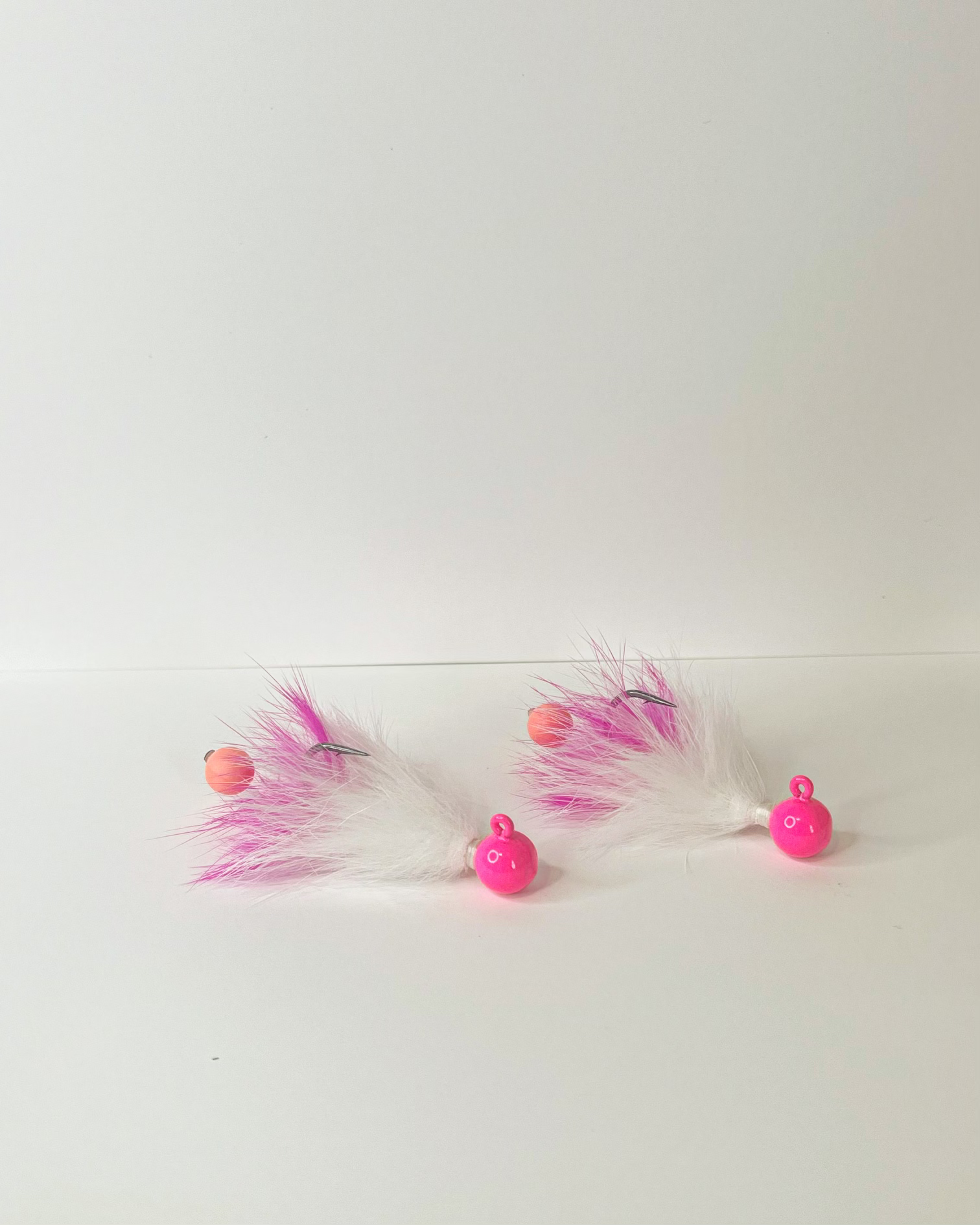 8mm Egg Butt - Pink/White