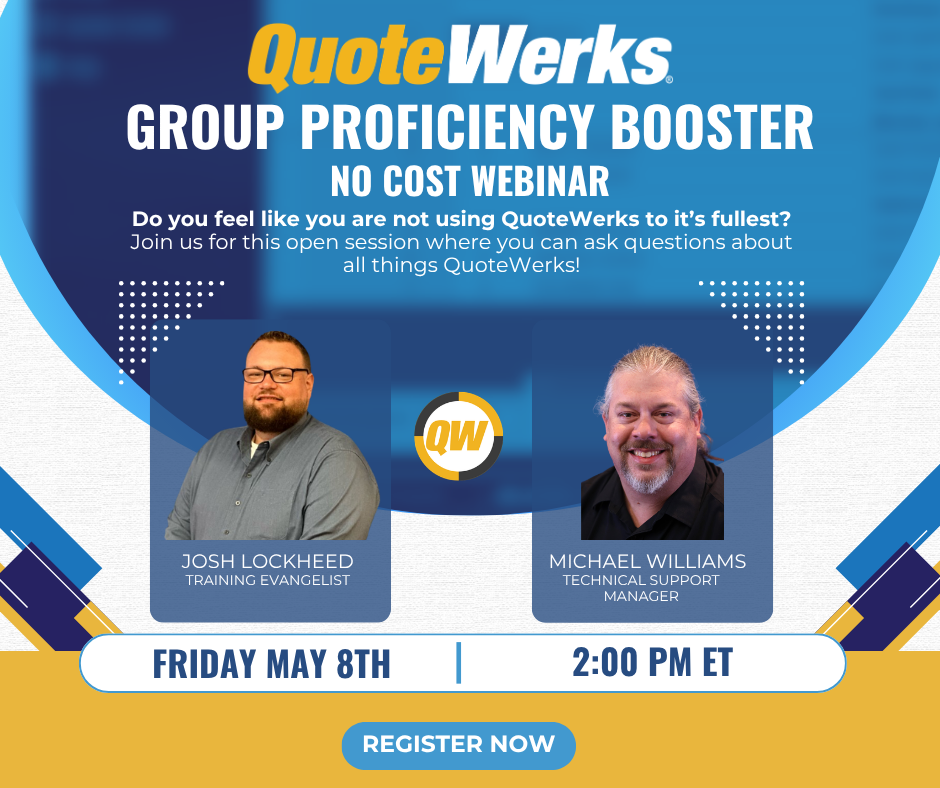 QuoteWerks Group Proficiency Booster | 8 May 2026