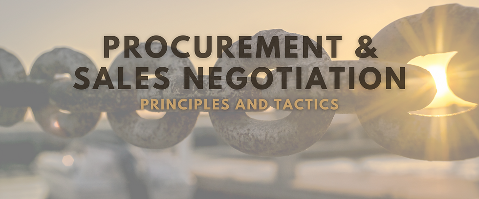 Workshop banner for procurement workshop