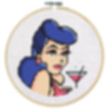 Pop Girl Cross Stitch