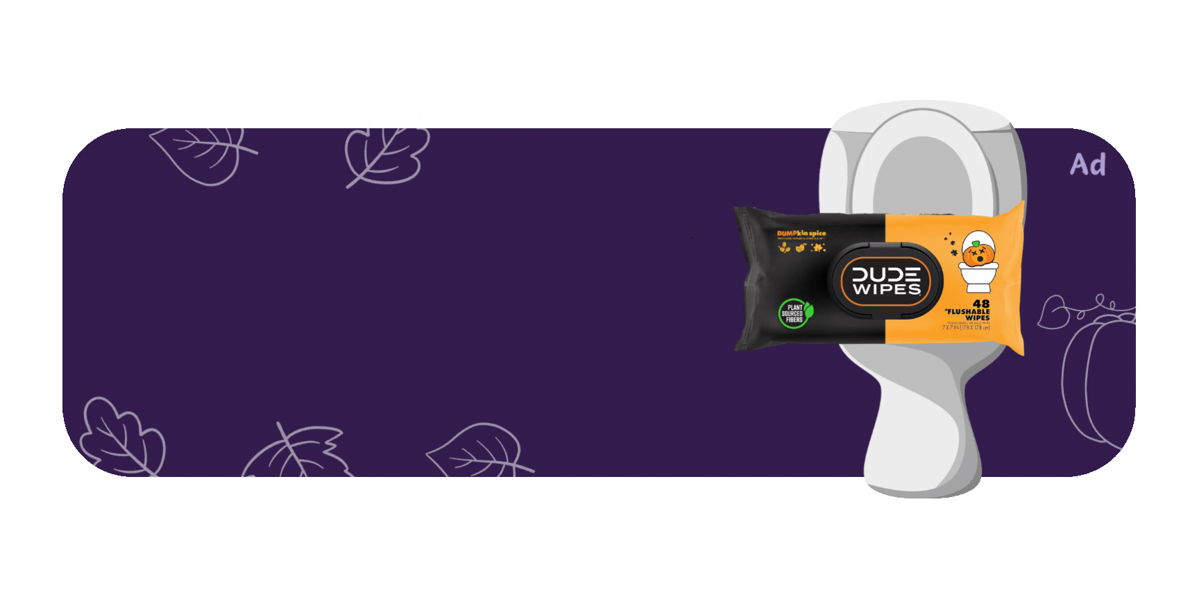 Dumpkin Spice Amazon Ad