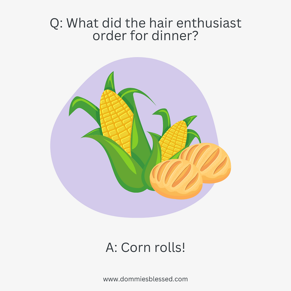 Afro hair joke