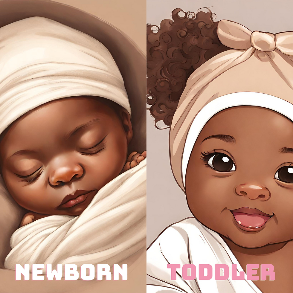 Newborn Curls vs. Toddler Curls What’s The Difference