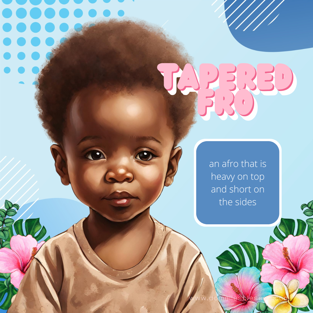 Compacted Afro 7 Types of Toddler Afros | DommiesBlessed