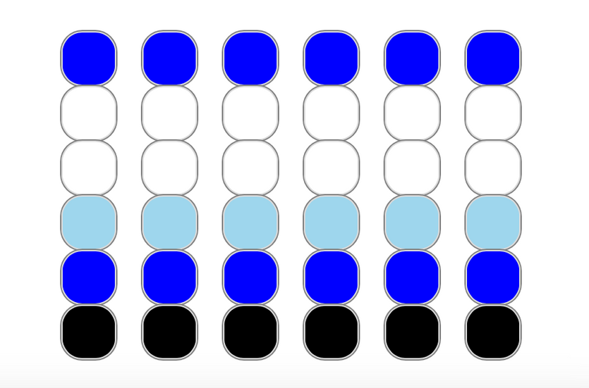 dark blue bead patterns