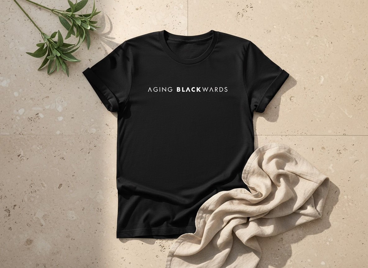 AGING BLACKWARDS Signature Luxe Tee