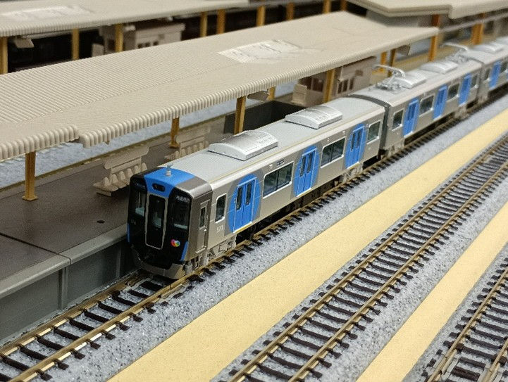 阪神電車が走りました