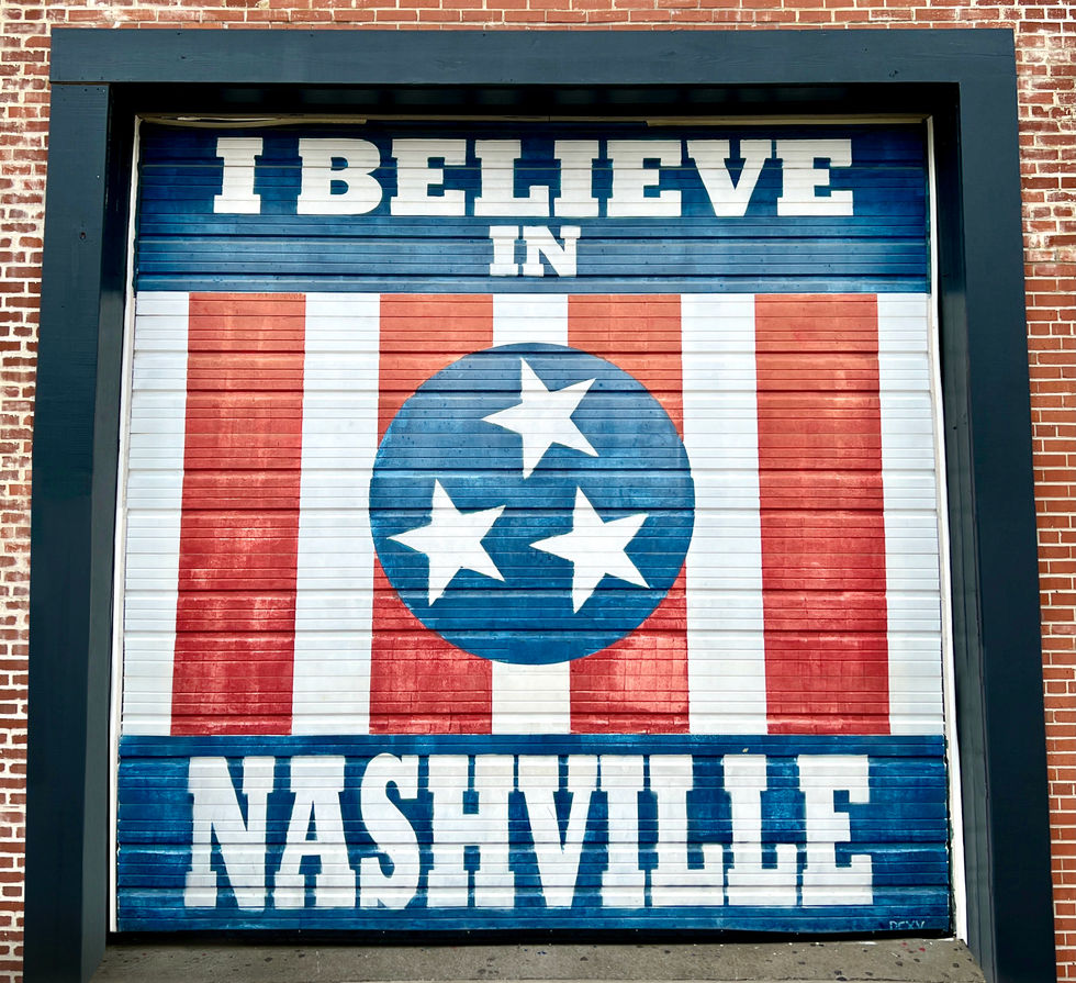 I Believe in Nashville Mural (Nashville, TN)