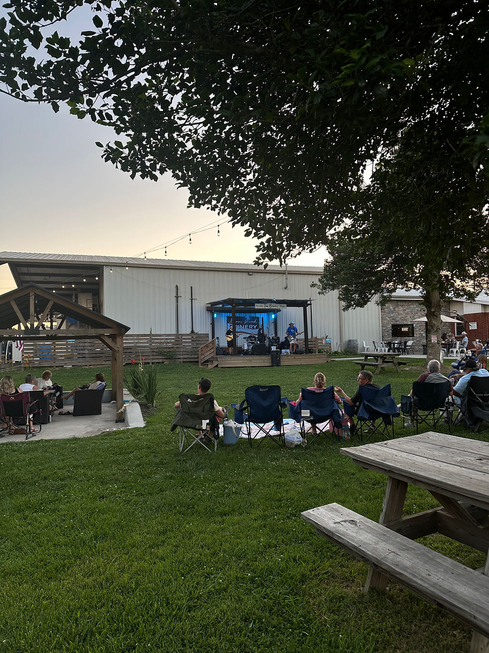 the stage at beans creek winery in manchester tennessee