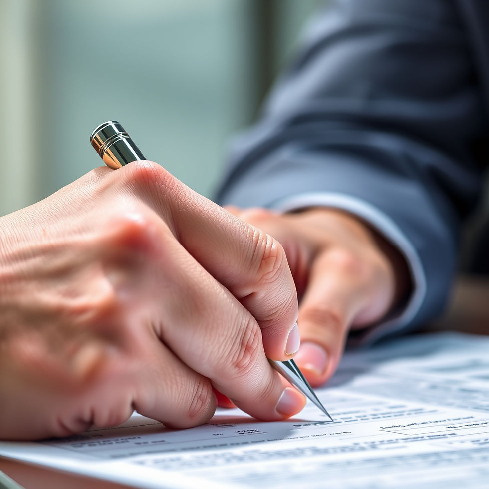 Reviewing tax documents to differentiate between marginal and effective tax rates—an essential step for strategic financial planning.