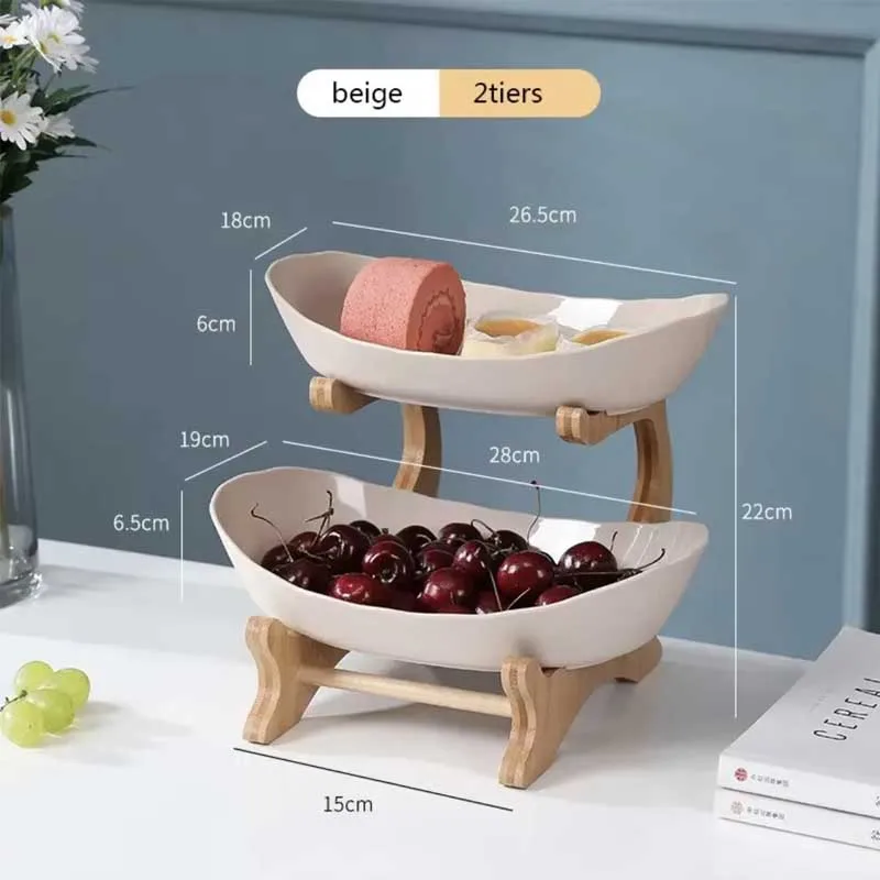Roots-Cape - Elegant Multi Layer Serving Dish
