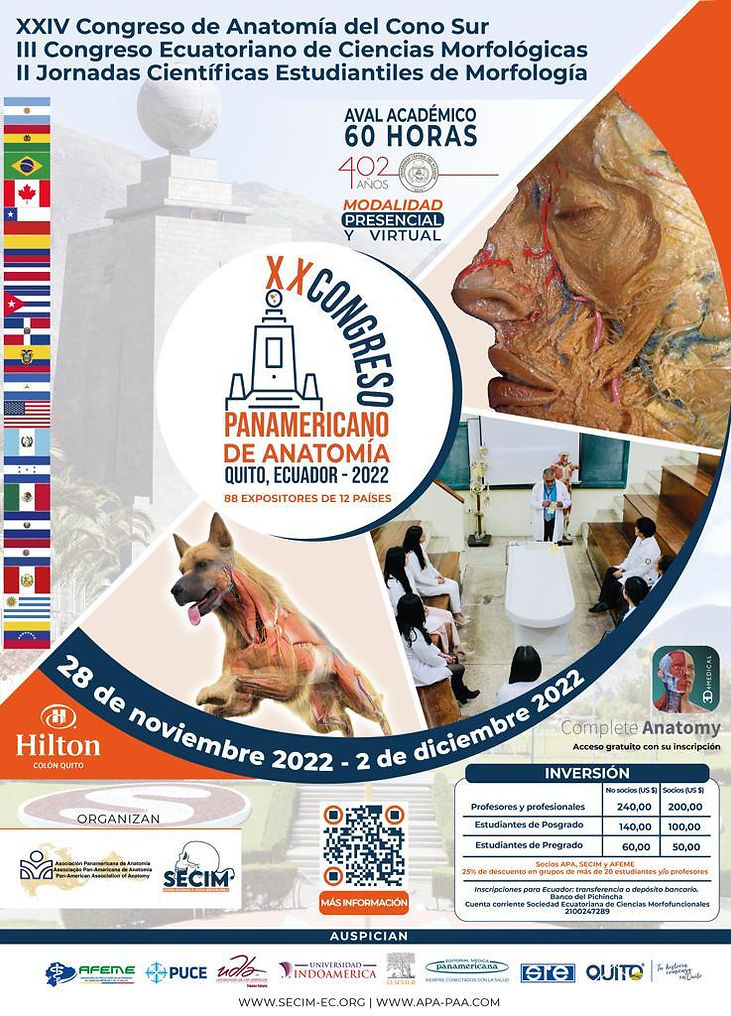 Congreso APA 2022 APA Anatomia Anatomy