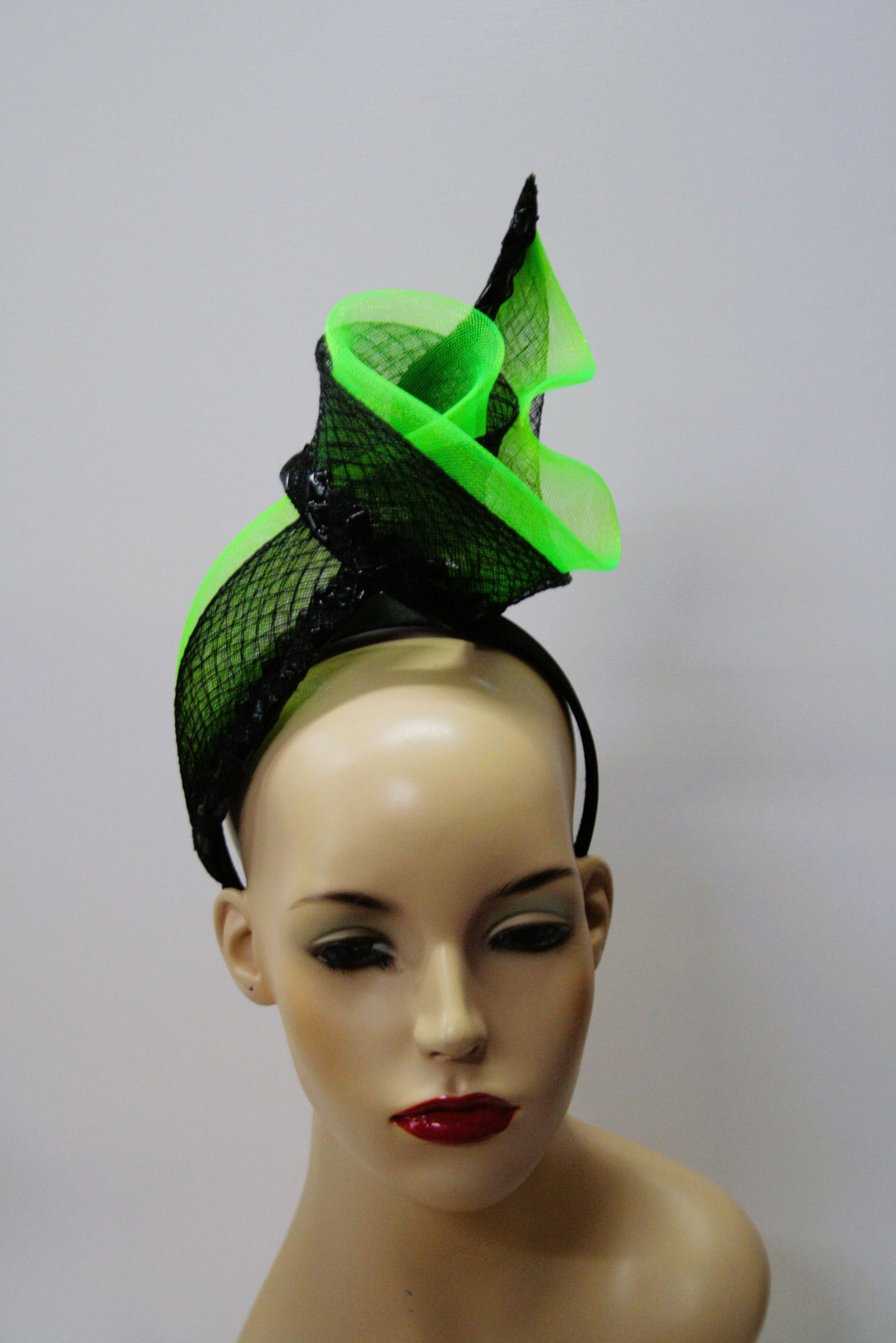 Black & Neon Green Crown