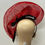 Thumbnail: ROSIE- Red Sculptured Headpiece