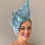 Thumbnail: Pale Blue Sculptured Headpiece