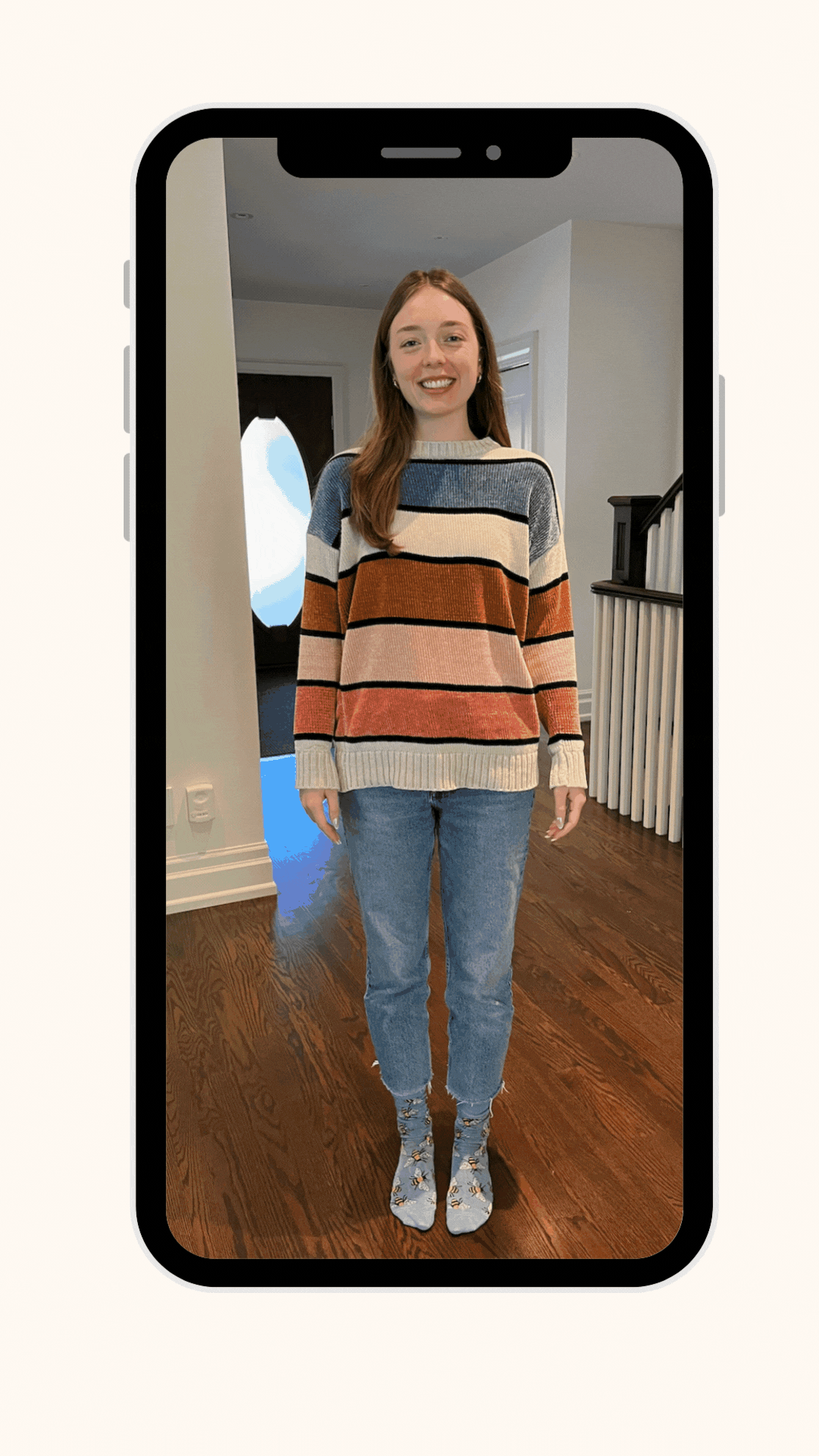 Copy of White Animated Phone Mockup Chat Social Media Instagram Story.gif