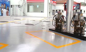 pintura epóxi posto de gasolina