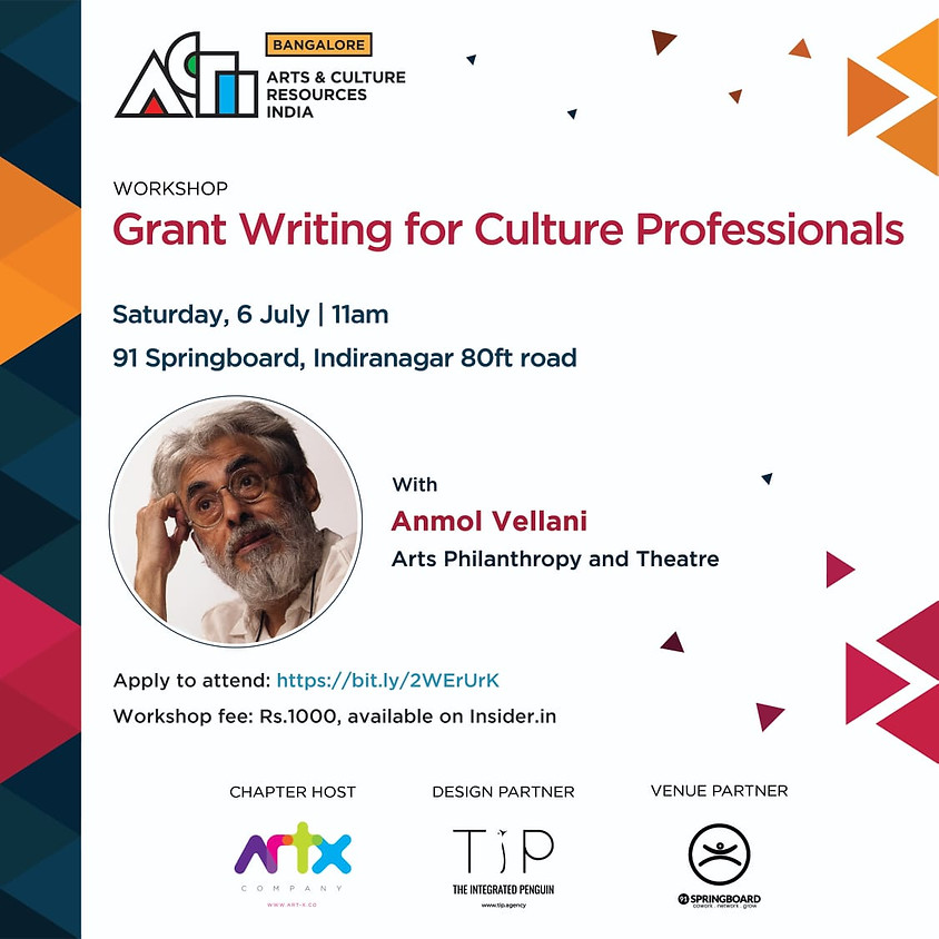 Grant Writing for Culture Professionals