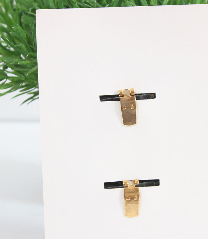 Miniature : Paire de clips en satin pour chaussures
