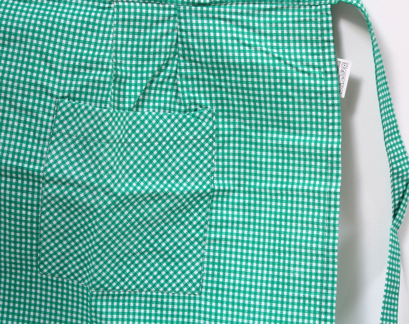 Miniature : Tablier de cuisine vichy vert