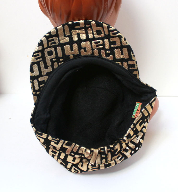 Miniature : Casquette noire et or