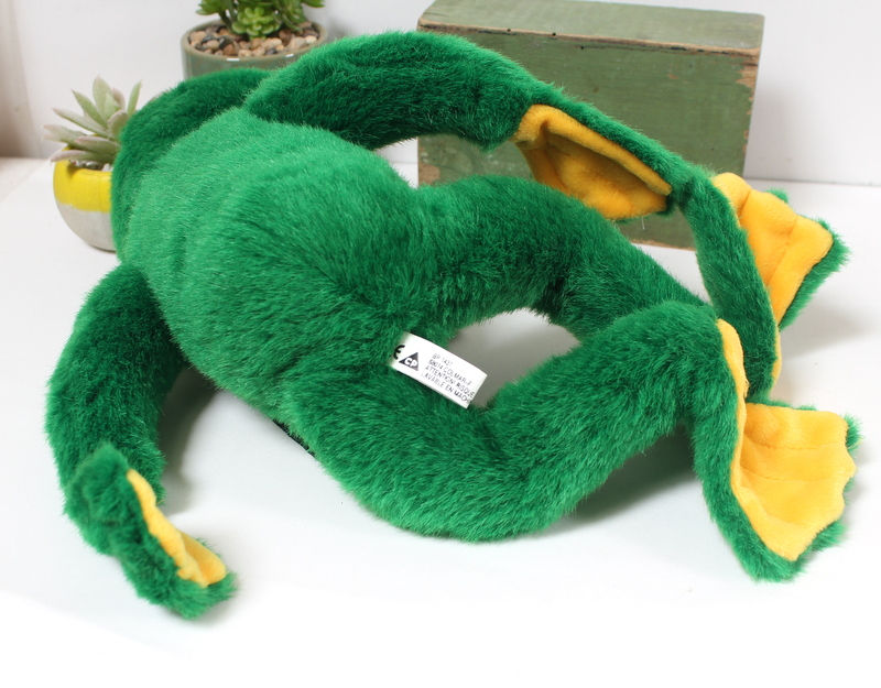 Miniature : Peluche doudou Grenouille