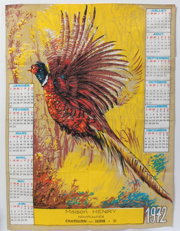 Miniature : Torchon Faisan 1972