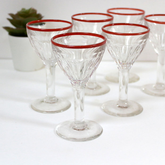 Miniature : Verres à shot anciens