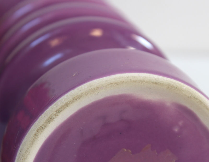 Miniature : Vase violet 70s