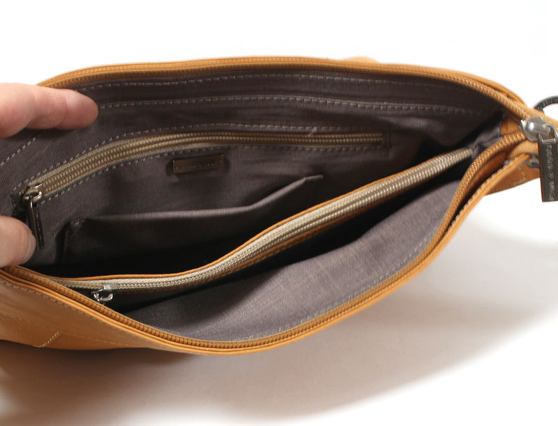Miniature : Sac cuir sable Patrick Blanc
