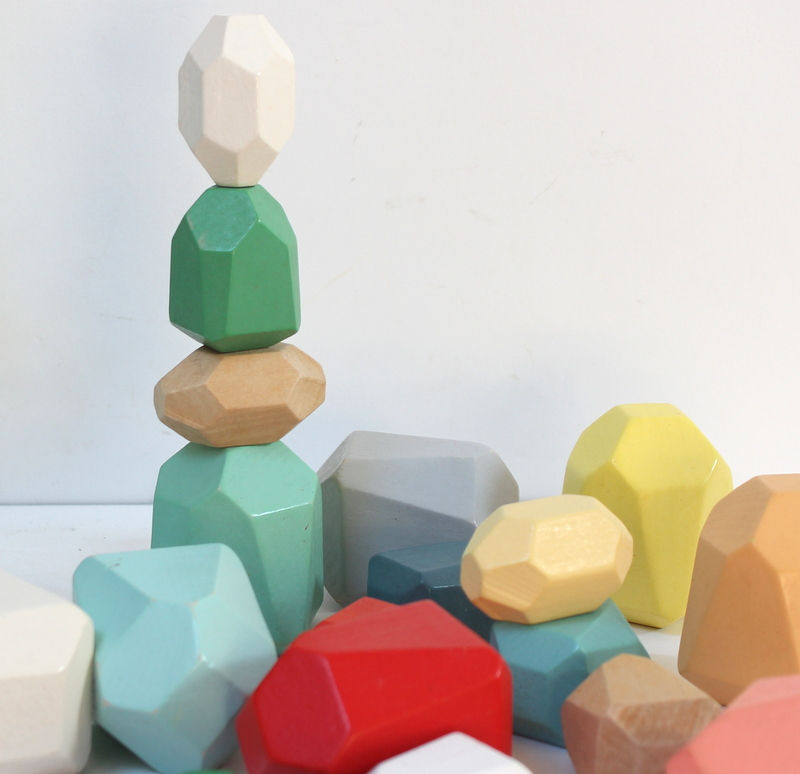 Miniature : Petits menhirs - jeu éducatif en bois