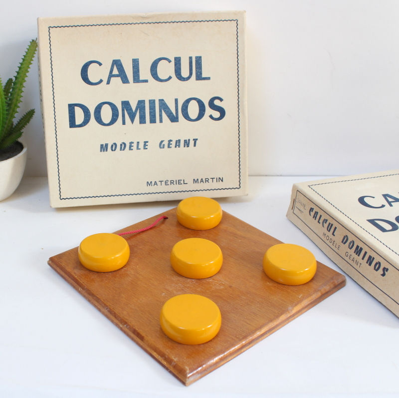 Calcul Dominos modèle géant