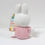 Miniature : Doudou grelot Miffy rose et blanc