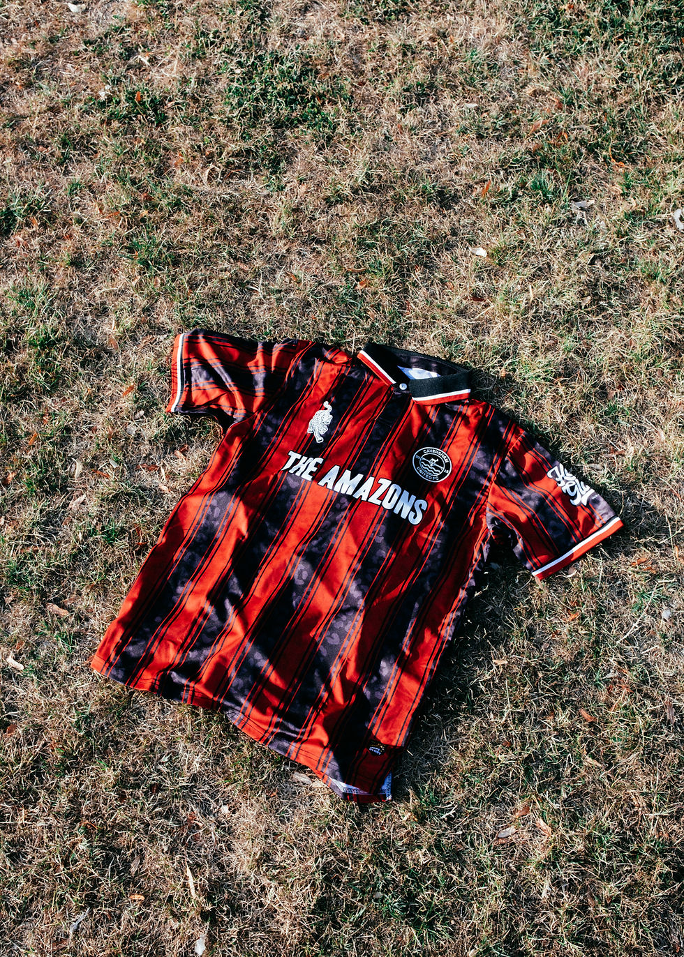 Thumbnail: Caversham United x The Amazons Football Shirt 