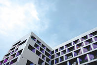 white and black concrete building under 